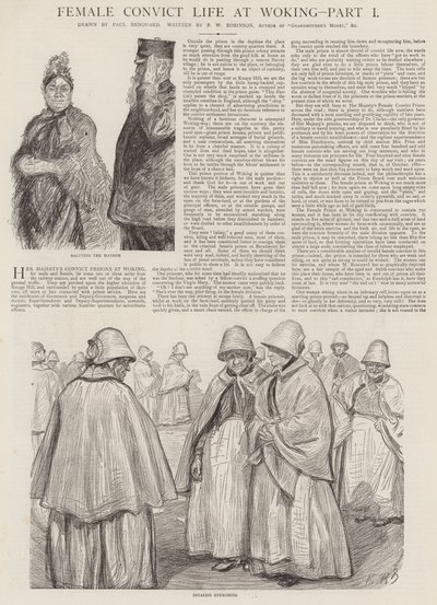 Vida de Convicta en Woking de Charles Paul Renouard