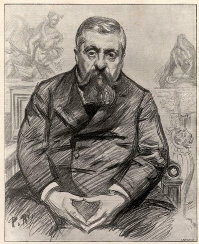 Retrato de Charles Alexandre Dupuy (1851-1923), estadista francés de Charles Paul Renouard
