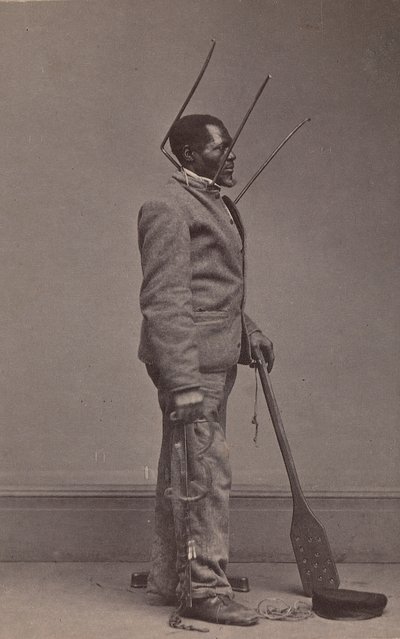 Wilson, esclavo marcado de Nueva Orleans, 1863 de Charles Paxson