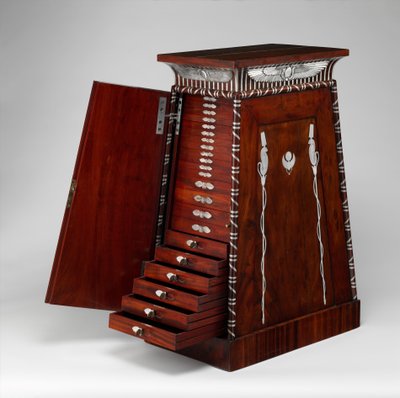 Gabinete de monedas, c.1815 de Charles Percier