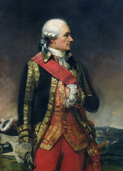 Jean-Baptiste de Vimeur (1725-1807) Conde de Rochambeau de Charles Philippe Lariviere