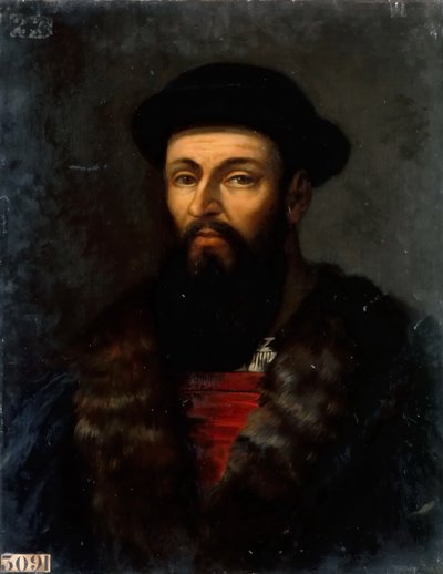 Retrato de Fernando de Magallanes 1470-1521 de Charles Philippe Lariviere