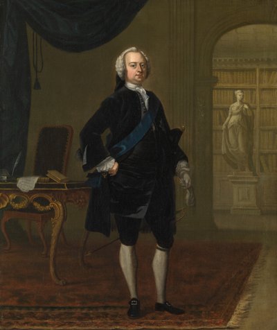 Carlos, 2º duque de Richmond, Lennox y Aubigny, c.1730 (óleo sobre lienzo) de Charles Philips