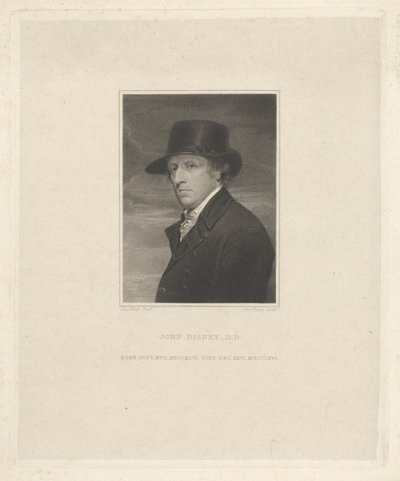 John Disney D.D., nacido el 17 de septiembre de 1746, fallecido el 26 de diciembre de 1816 de Charles Picart