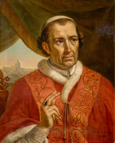 Retrato del Papa León XII de Charles Picqué