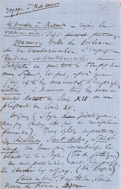 Página 302 del panfleto de Baudelaire 