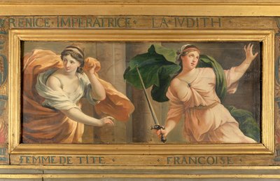 Berenice y Judith Francesa de Charles Poerson