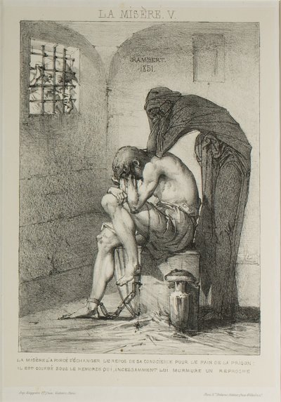 Plato cinco de Misery de Charles Rambert