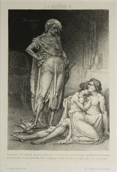 Plato dos de Misery de Charles Rambert