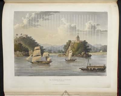La roca del farsante en Janguira cerca de Sultanganj de Charles Rammus Forrest