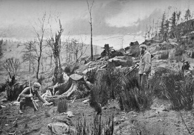 Poniendo el hurón, c. 1900, 1903 de Charles Reid