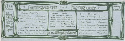 Programa de Conversación para la Asociación de Arquitectura de Glasgow de Charles Rennie Mackintosh