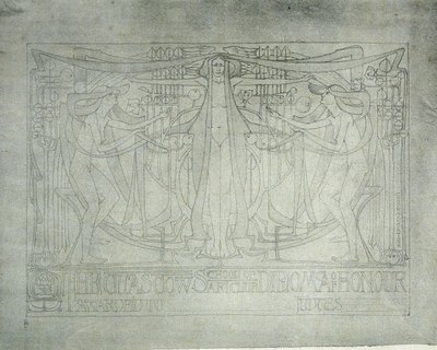 Diploma de Honor, Escuela de Arte de Glasgow, 1893 de Charles Rennie Mackintosh