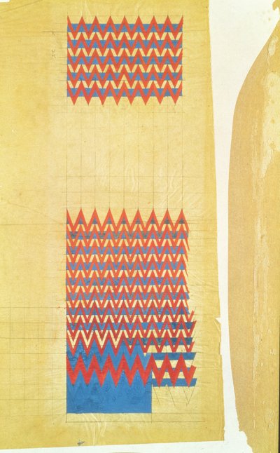 Diseño de tela, 1916 de Charles Rennie Mackintosh