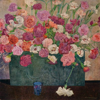 Claveles de Charles Rennie Mackintosh