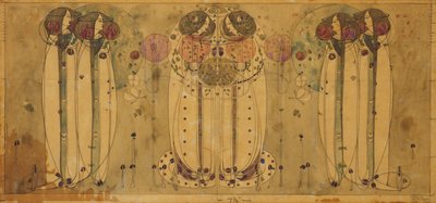 El brindis, 1900 de Charles Rennie Mackintosh