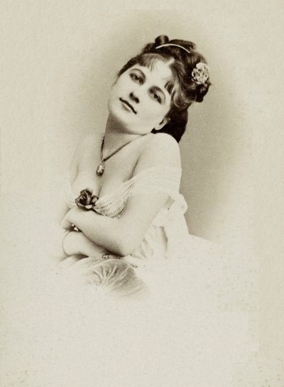 Retrato de la actriz Henriette Victoire Drouard (1851-1923). de Charles Reutlinger
