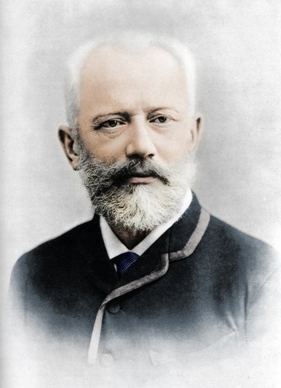 Piotr Ilich Chaikovski 1840 - 1893, compositor ruso de Charles Reutlinger