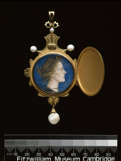 Colgante: Miss Edith Emma Cooper (1862-1913) 1901 de Charles Ricketts
