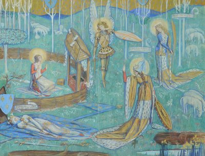 Santa Juana y Sus Voces, c.1924 de Charles Ricketts