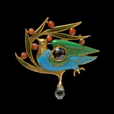 El Broche del Pájaro Azul de Charles Ricketts