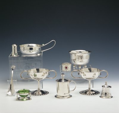 Trabajo en plata de Charles Robert Ashbee