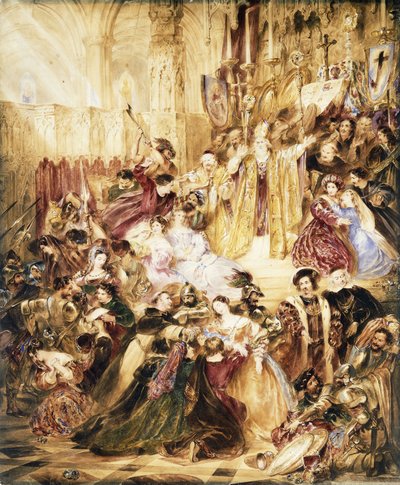 Bendición interrumpida de Charles Robert Leslie
