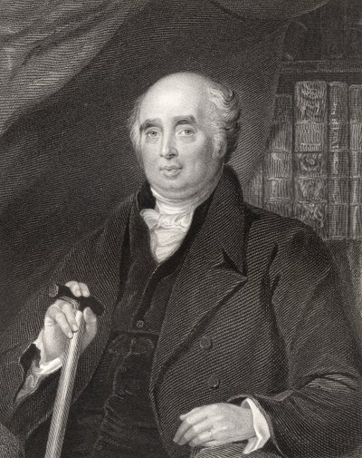 Henry Richard Fox, grabado por H. Robinson, de 