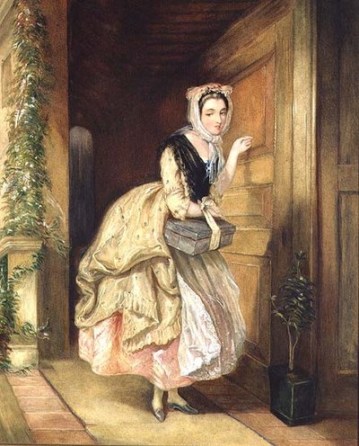 Llamando a la puerta de Charles Robert Leslie