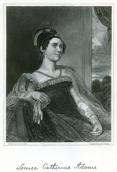 Louisa Catherine Adams de Charles Robert Leslie