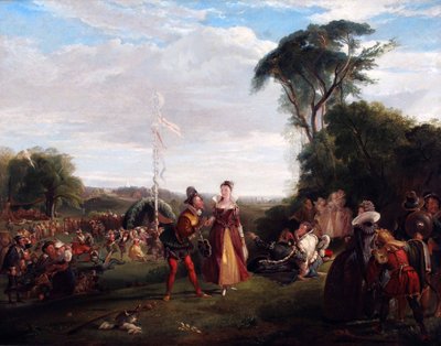May Day in Queen Elizabeth