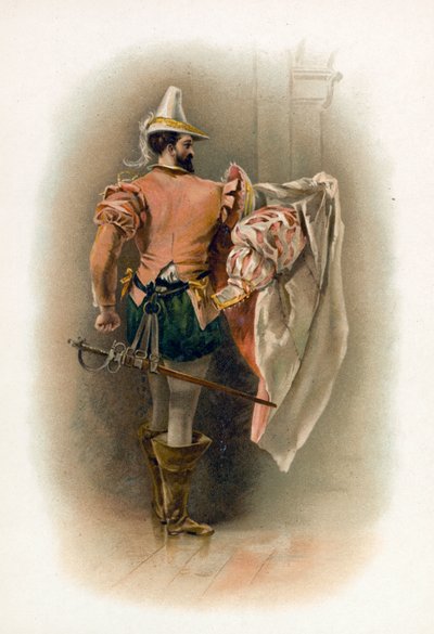 Petruchio de La fierecilla domada de Charles Robert Leslie