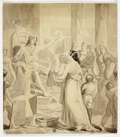 Escena de "Cuento de invierno de Charles Robert Leslie