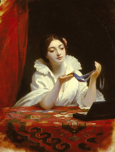 La miniatura, c.1840 de Charles Robert Leslie