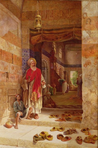 ¡En el nombre del Profeta, limosna! 1877 de Charles Robertson