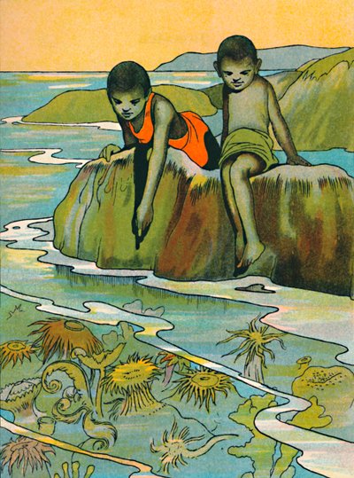 Un jardín en el mar, 1912 de Charles Robinson