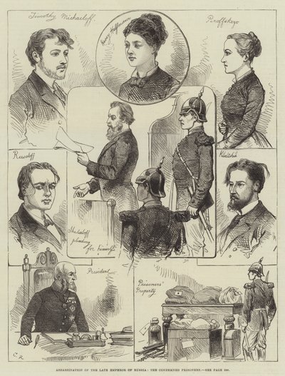 Asesinato del difunto Emperador de Rusia, los prisioneros condenados de Sir John Charles Robinson