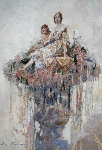Fuente de flores de Charles Robinson