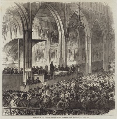 Reunión del Congreso de la Iglesia en el Salón de San Andrés, Norwich de Sir John Charles Robinson