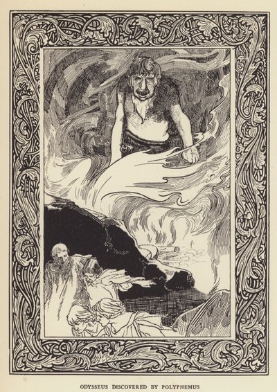 Odiseo descubierto por Polifemo de Sir John Charles Robinson