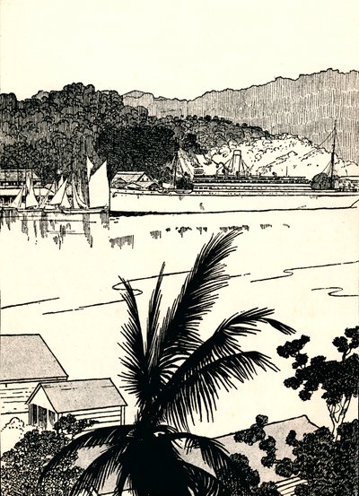 Port Antonio, Jamaica, 1912 de Charles Robinson