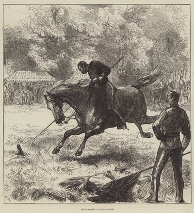 Clavado de estacas en Hurlingham de Sir John Charles Robinson