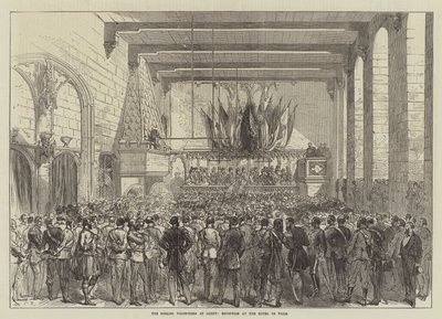 Los Voluntarios Ingleses en Gante, Recepción en el Ayuntamiento de Sir John Charles Robinson