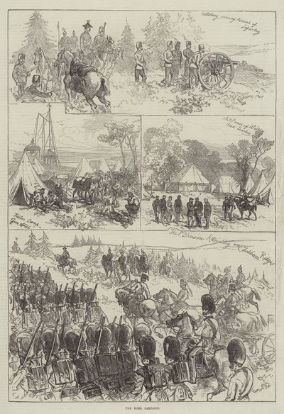 La campaña en casa de Sir John Charles Robinson