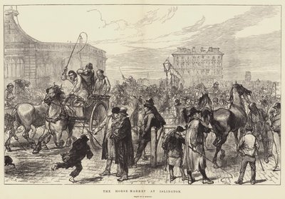 El Mercado de Caballos en Islington de Sir John Charles Robinson