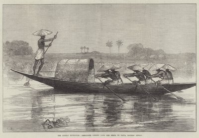 La Expedición Looshai, Despachos llevados por el Megna a Dacca, Bengala Oriental de Sir John Charles Robinson