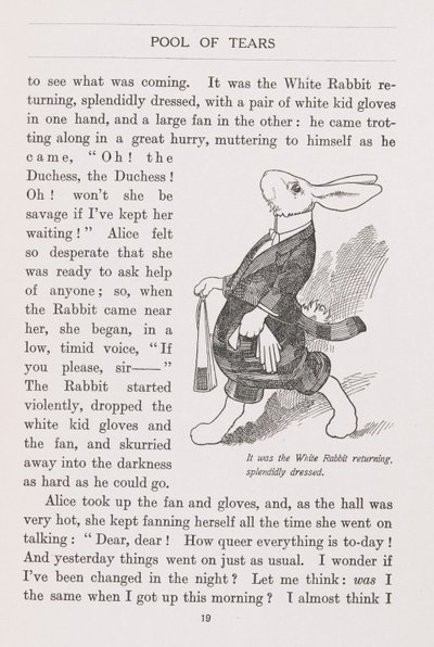 El Conejo Blanco espléndidamente vestido de Charles Robinson