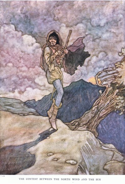 La contienda entre el viento del norte y el sol de Charles Robinson