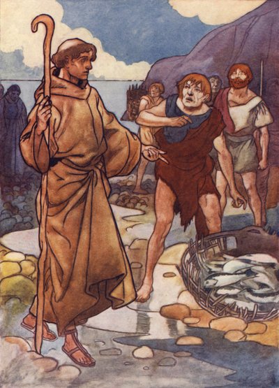 Los nativos hostiles incluso se negaron a darle algunos peces de río de Charles Robinson