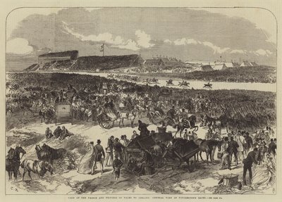 Visita del Príncipe y la Princesa de Gales a Irlanda, Vista general de las carreras de Punchestown de Sir John Charles Robinson